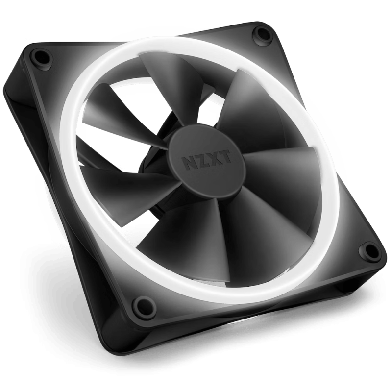 Вентилатор NZXT F120 RGB Duo, Черен - Image 4