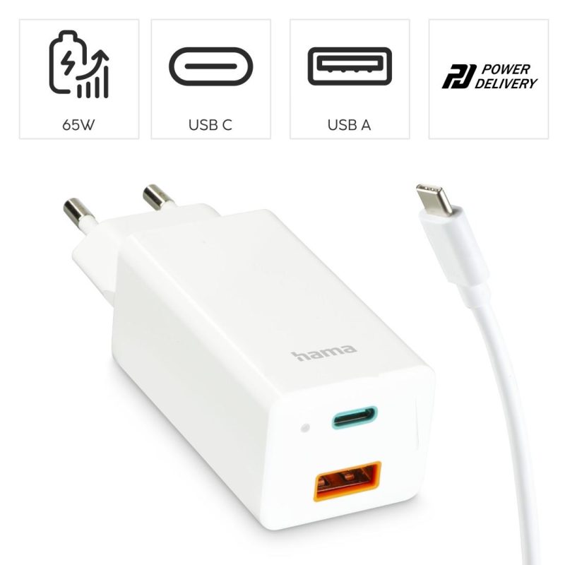 Универсално USB-C зарядно за лаптоп, HAMA-200016 - Image 8