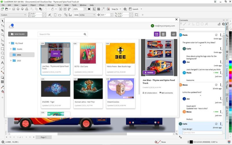 Софтуер CorelDRAW Graphics Suite Enterprise License (incl. 1 Yr CorelSure Maintenance)(1-10) - Image 3