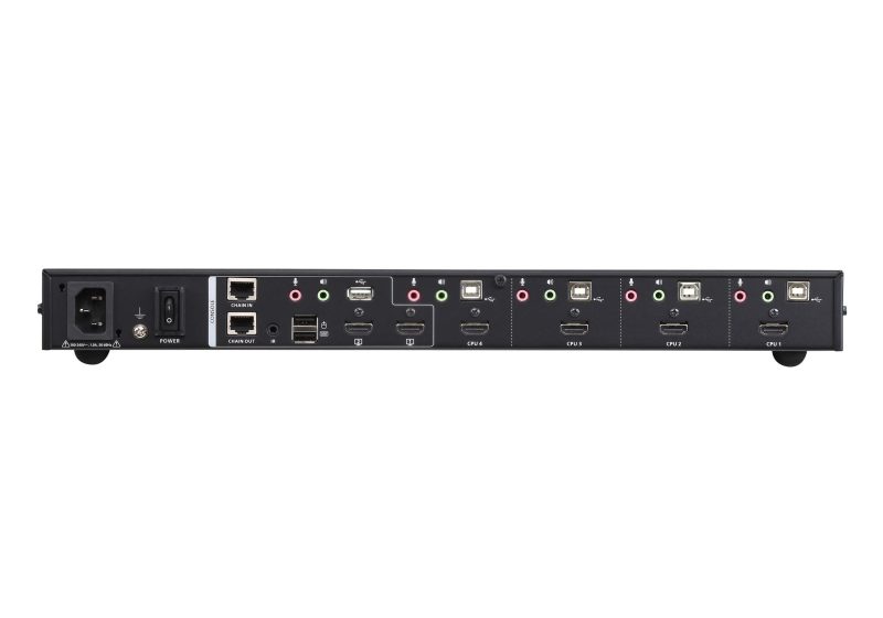 KVM превключвател ATEN CM1284-AT-G, 4 порта, USB, 4K, HDMI, Multi-View - Image 3
