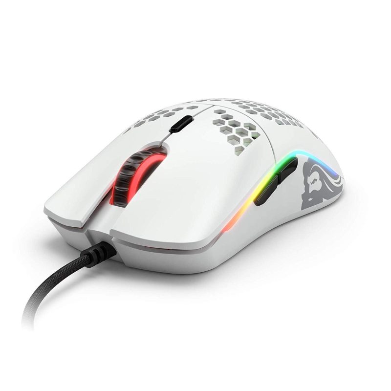 Геймърска мишка Glorious Model O- (Matte White) - Image 3
