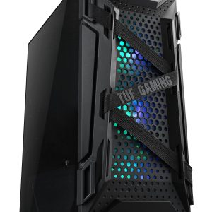 Кутия ASUS TUF Gaming GT301, Mid-Tower, Aura Sync ARGB, Черна - Image 3