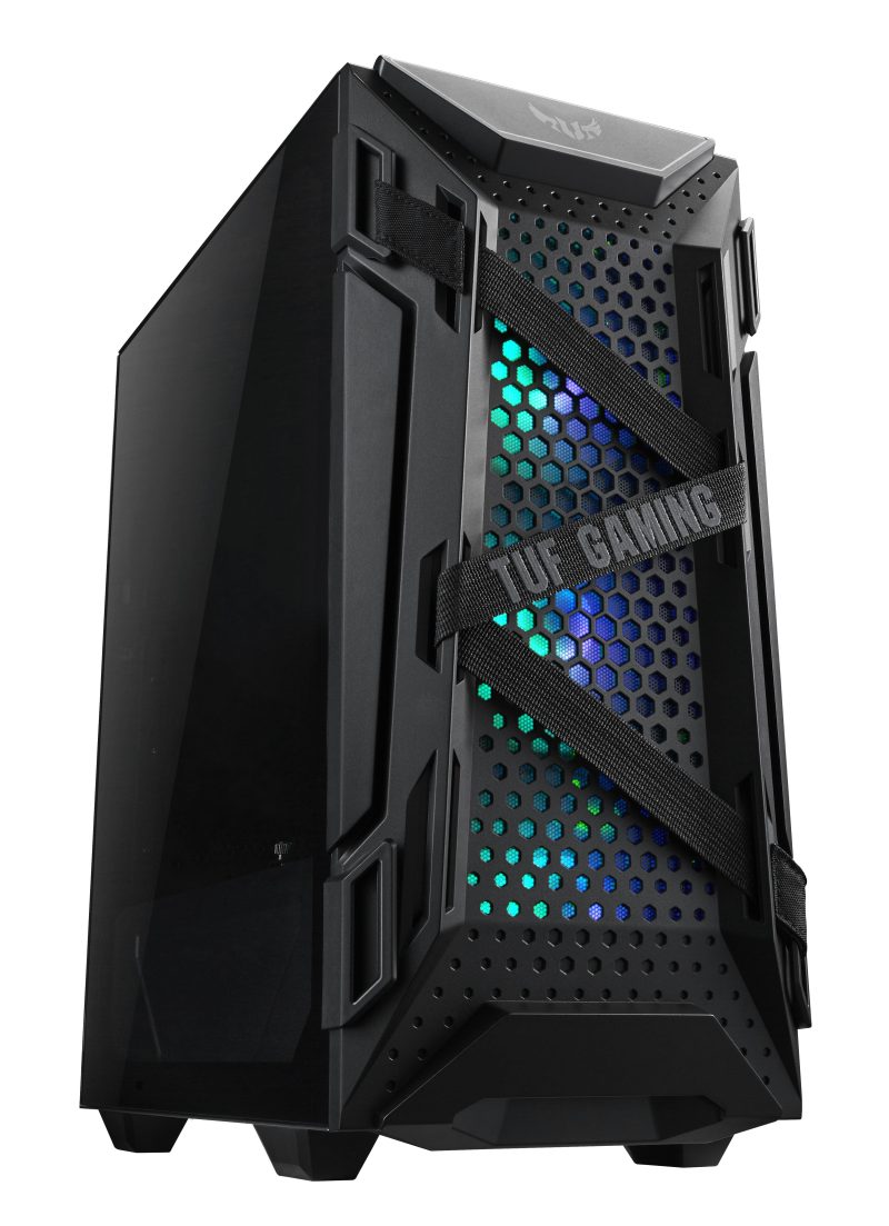Кутия ASUS TUF Gaming GT301, Mid-Tower, Aura Sync ARGB, Черна - Image 3