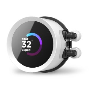 Охладител за процесор NZXT Kraken 280 RGB White, LCD Display - Image 10