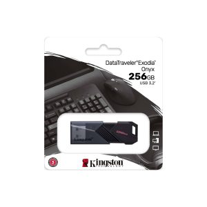 USB памет KINGSTON DataTraveler Exodia Onyx, 256GB,USB 3.2 Gen 1, Черна - Image 3