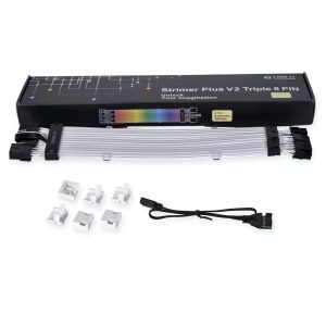 Удължителни RGB за кабели Lian-Li Strimer Plus V2, GPU, Triple 8-pin, ARGB - Image 8