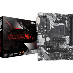 Дънна платка ASROCK B450M-HDV R4.0 - Image 5