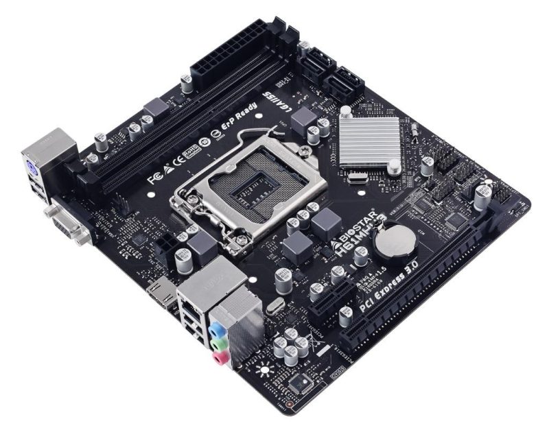 Дънна платка BIOSTAR H61MHV3, Intel H61, sock. 1155, Ver 7.0 - Image 3