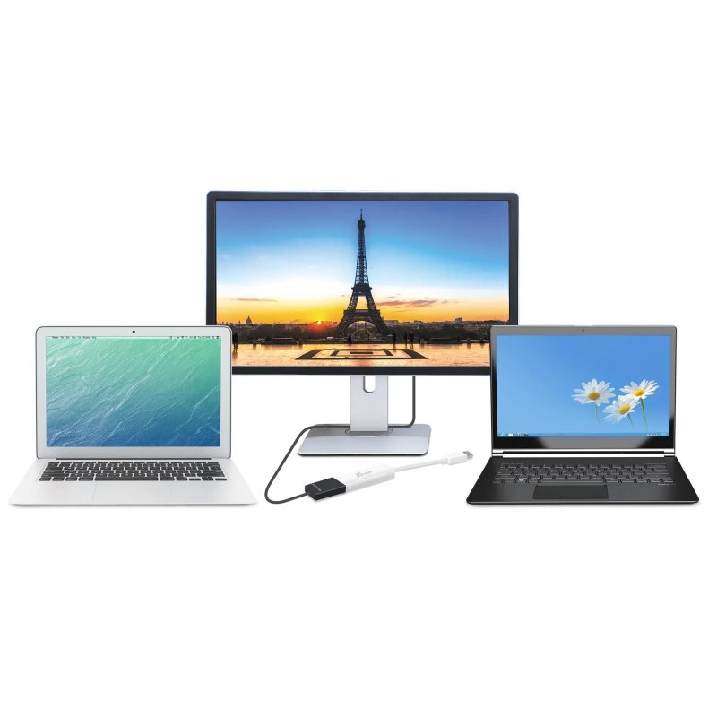 Адаптер j5create JUA254, USB-A към HDMI, Бял - Image 3
