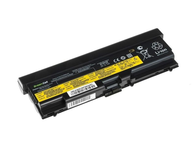 Батерия  за лаптоп GREEN CELL, BM Lenovo ThinkPad T410 T420 T510 T520 W510 Edge 14 15 E525 42T4235, 10.8V, 6600mAh - Image 2