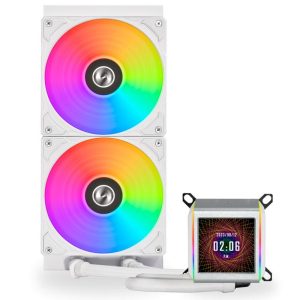 Охладител за процесор Lian Li GALAHAD II LCD 280 ARGB - White - Image 2