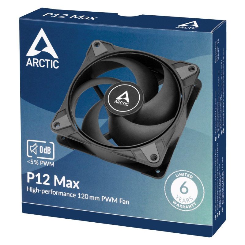 Вентилатор ARCTIC P12 MAX, 4 pin, 120 mm - Image 3