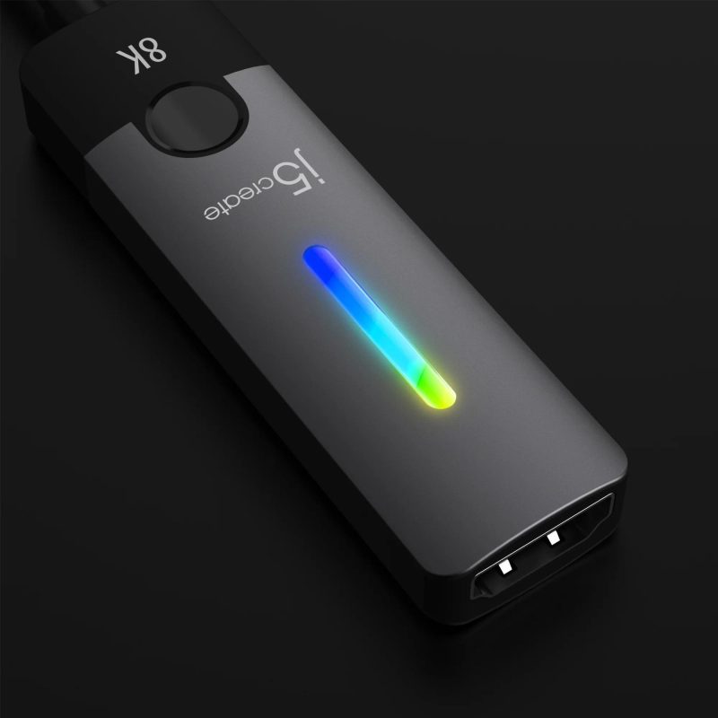 Адаптер j5create JCA157, USB-C мъжко - HDMI 2.1 женско, 8K - Image 3