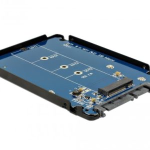 Конвертор DeLock, SATA 22 pin - M.2 с чекмедже, 2.5" - Image 3