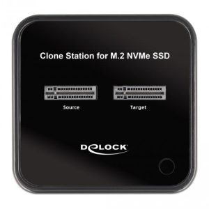 Външна стойка Delock M.2, 2 x M.2 NVMe, PCIe SSD, Функция клониране - Image 5
