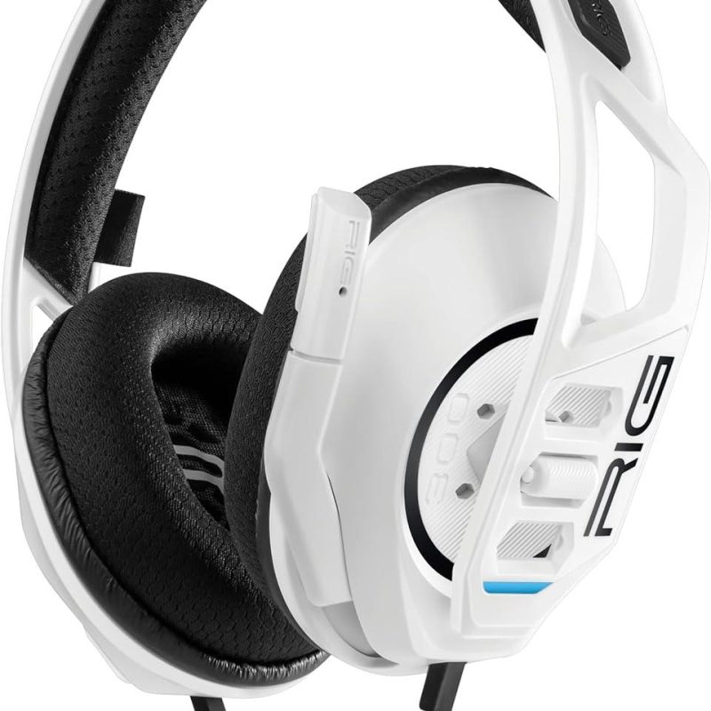 Геймърски слушалки Nacon RIG 300 PRO HS - Бяло