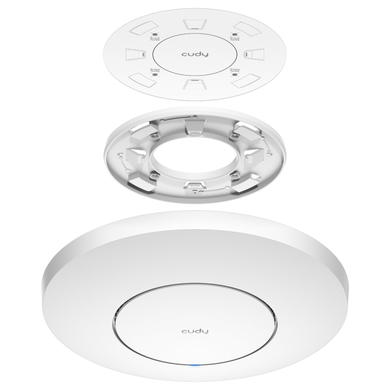 Access Point Cudy AP3000, AX3000, 2.4/5 GHz, 571 - 2402 Mbps, 1× 2.5 Gbps, DC Adapter - Image 4
