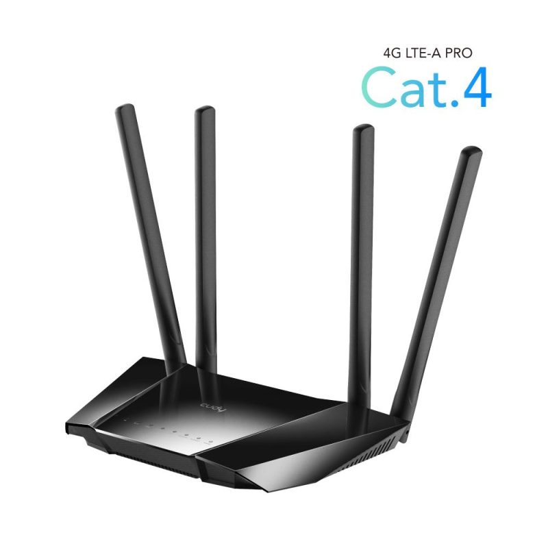 Безжичен рутер Cudy LT400, 4G LTE, 2.4GHz, 300 Mbps, 10/100 - Image 4