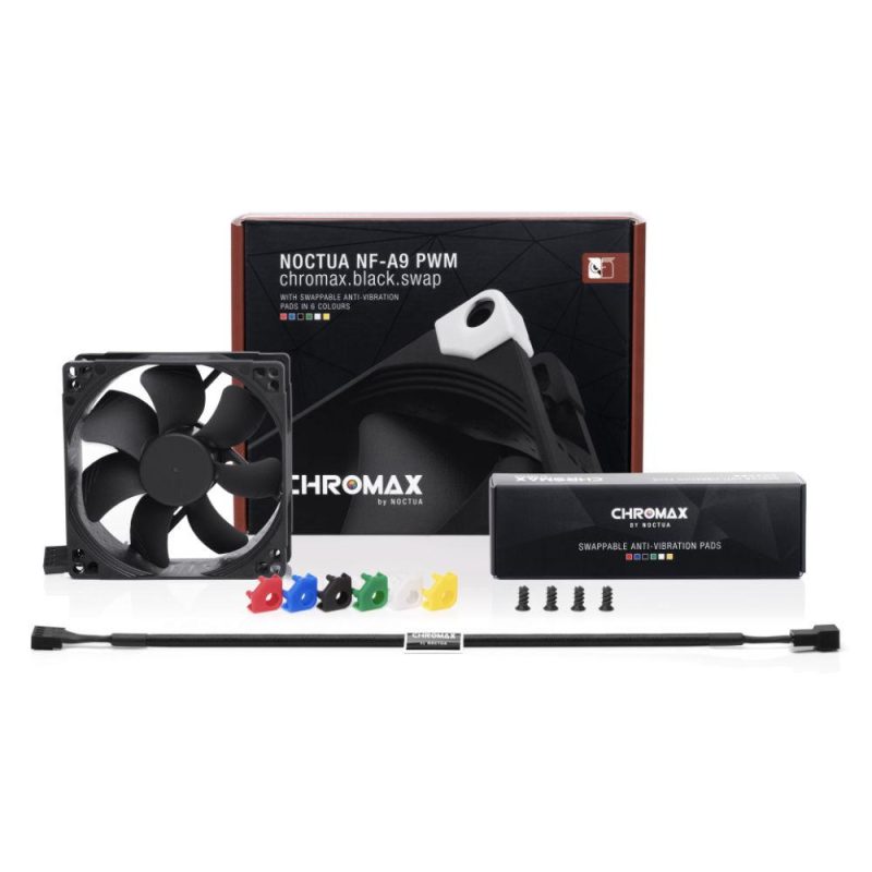 Вентилатор Noctua NF-A9 PWM 92mm chromax black swap - Image 3