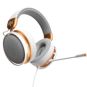 Геймърски слушалки Dark Project Sono Wired - White/Gold - Image 3