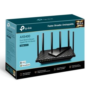Безжичен рутер TP-Link Archer AX73, AX5400, 2.4/5 GHz, 574 - 4804 Mbps, Gigabit - Image 4