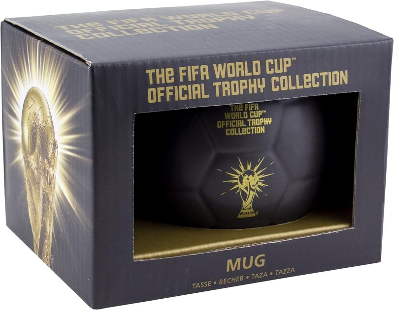 Чаша Paladone FIFA Football (Black and Gold) Shaped Mug - Image 3