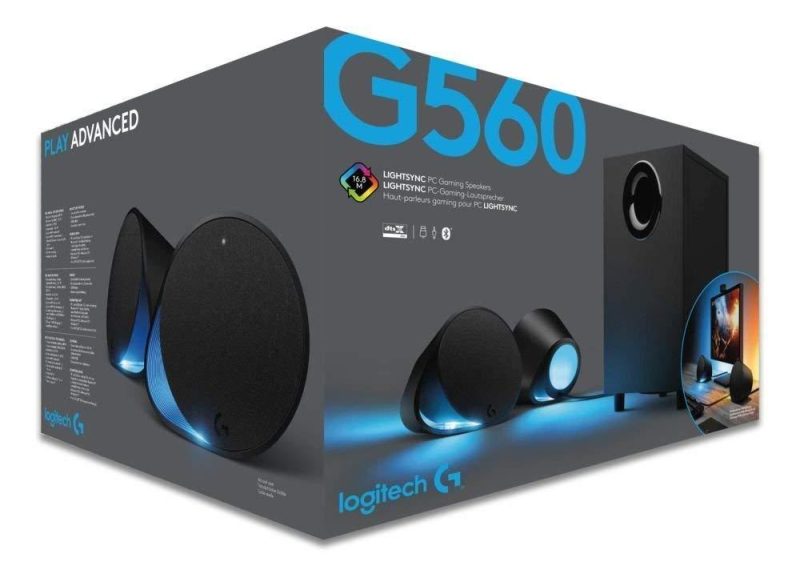 Тонколони Logitech G560 RGB, 120W - Image 6