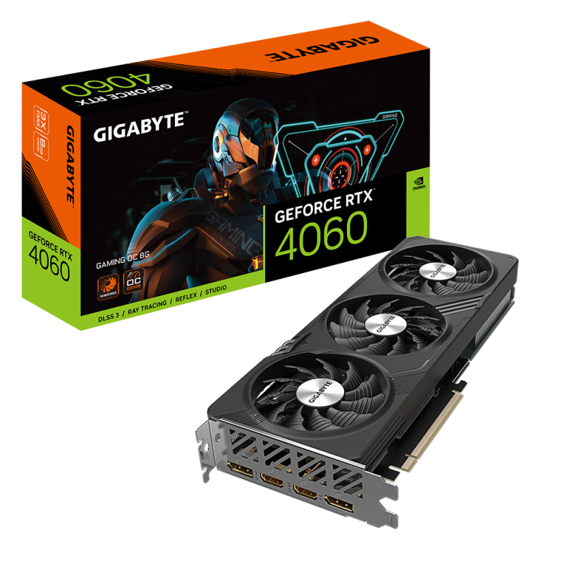 Видео карта GIGABYTE RTX 4060 GAMING OC 8GB GDDR6 - Image 8