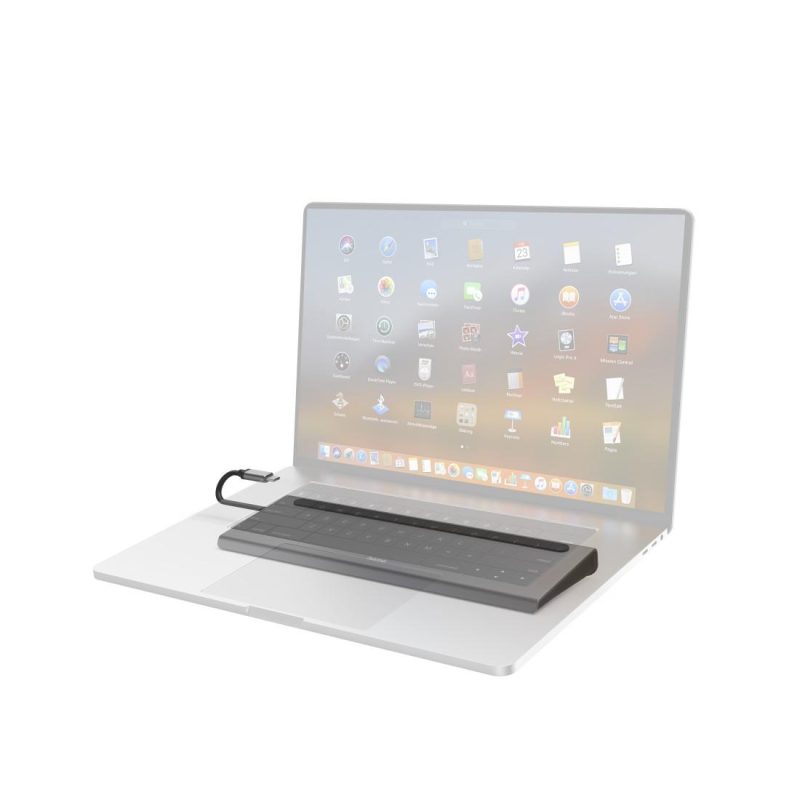 Докинг станция 10 в 1 HAMA Connect2Office Pro, USB-A, USB-C (PD), HDMI, DP, LAN/Ethernet, Сива - Image 4
