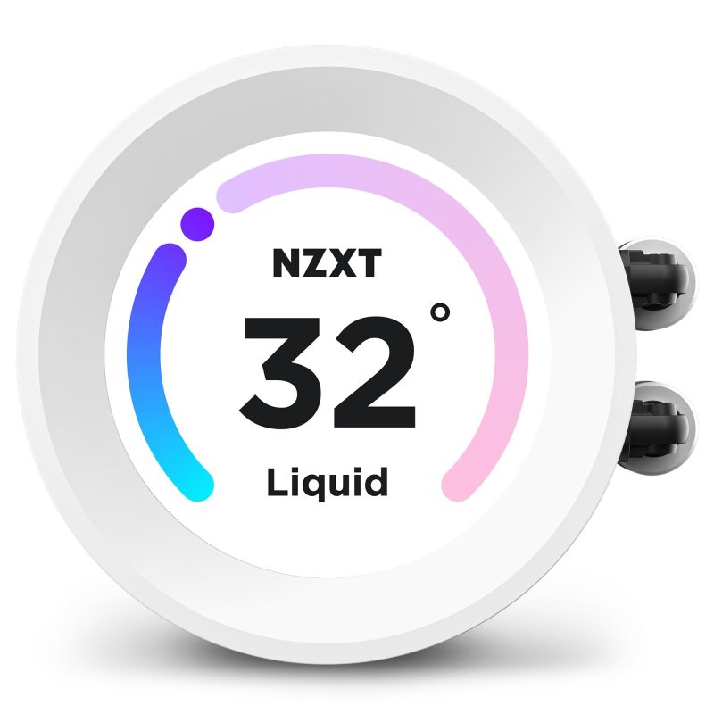 Охладител за процесор NZXT Kraken Elite 360 RGB White, LCD Display - Image 14