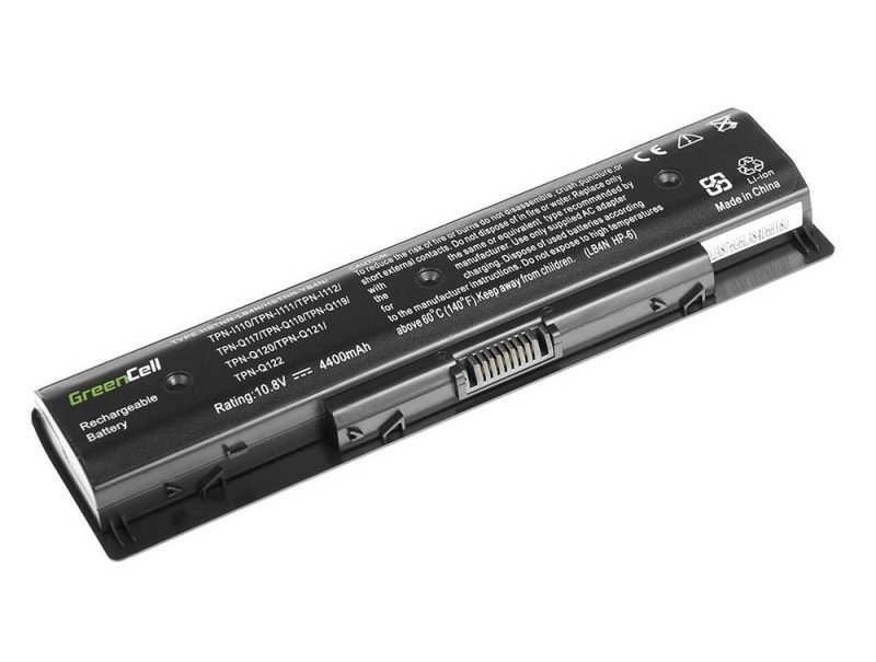 Батерия за лаптоп GREEN CELL, PI06 for HP Pavilion 14 15 17 Envy 15 17 LB4N, 10.8V, 4400mAh - Image 2