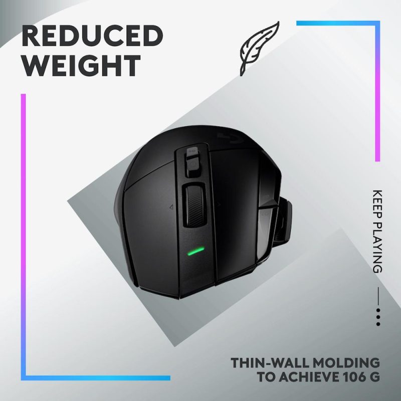 Геймърска мишка Logitech G502 X Plus Black Lightsync RGB - Image 8
