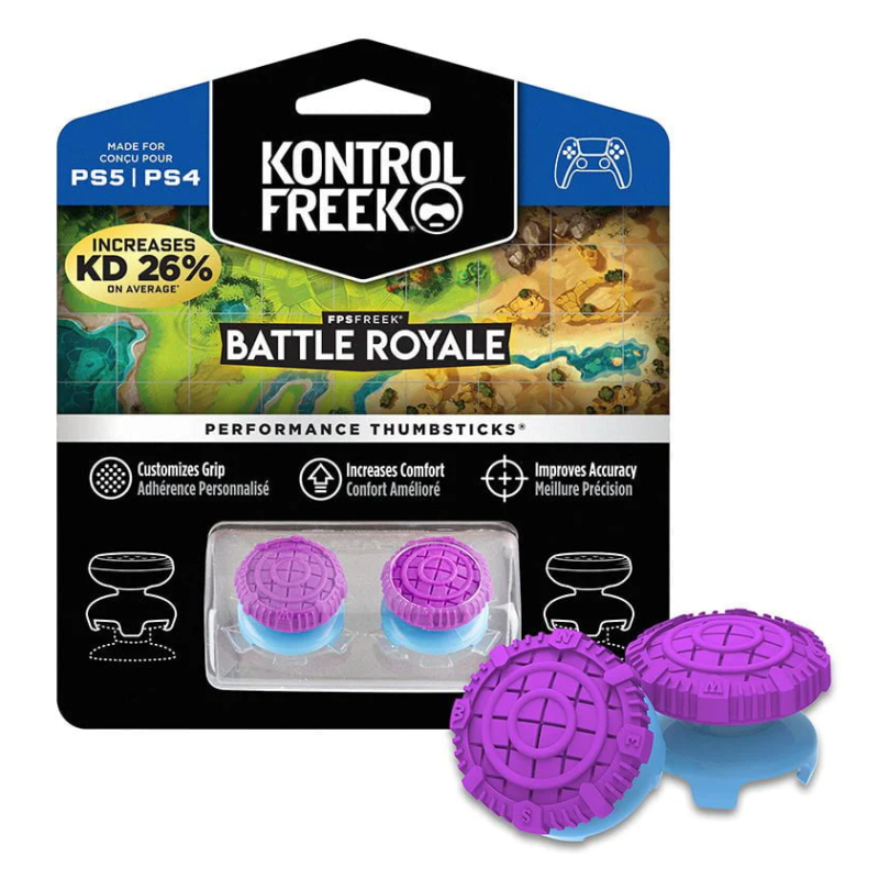 Аксесоар KontrolFreek FPS Performance Thumbsticks за PS5/PS4 Purple