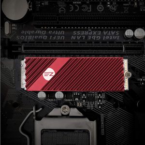 M.2 Heatsink EZDIY-FAB за NVMe SSD диск - Червен - Image 2