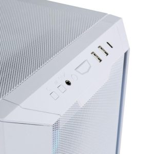 Кутия Lian-Li LANCOOL III RGB Mid-Tower, Tempered Glass, Бяла - Image 8