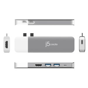 Модулна докинг станция j5create JCD387, 2 модула, USB-C - Image 6