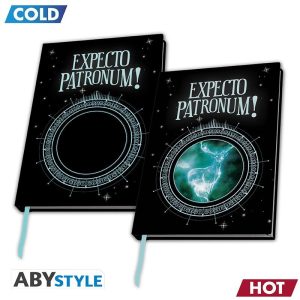 Тефтер ABYSTYLE HARRY POTTER Premium Heat Change Patronus A5 - Image 3