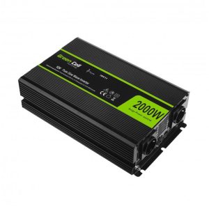 Инвертор GREEN CELL, 12/220V, DC/AC, 2000W/4000W, Чиста синусоида - Image 3