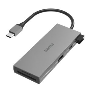 6-портов хъб USB-C, 2 x USB-A, USB-C, HDMI, SD, microSD - Image 2