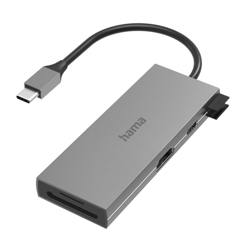 6-портов хъб USB-C, 2 x USB-A, USB-C, HDMI, SD, microSD - Image 2