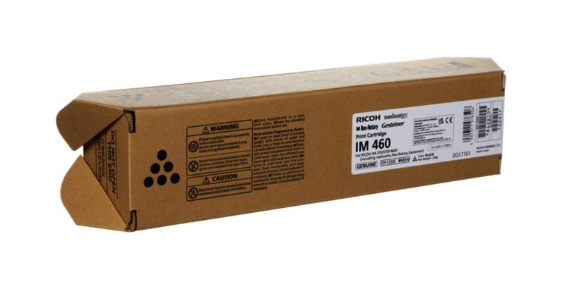 Тонер касета Ricoh IM460, 9000 копия, IM 370/370F, Черен - Image 2