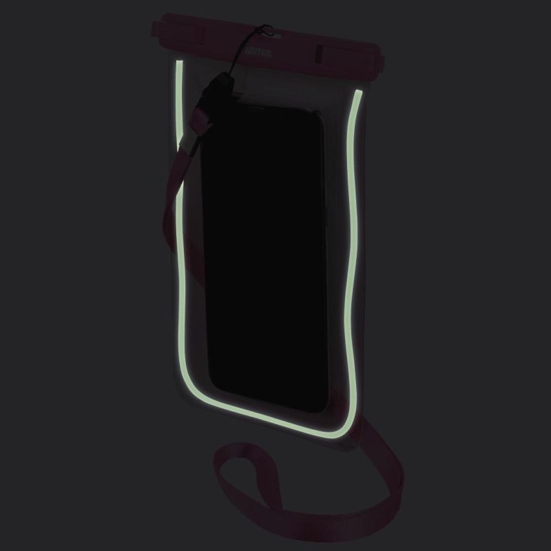 Чанта за смартфон HAMA Playa, Размер XXL, Водоустойчива IPX8, Прозрачен/Розов - Image 5