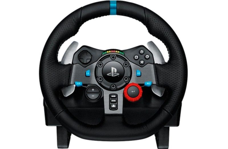 Волан Logitech Driving Force G29 PS3/PS4/PC, Черен - Image 2