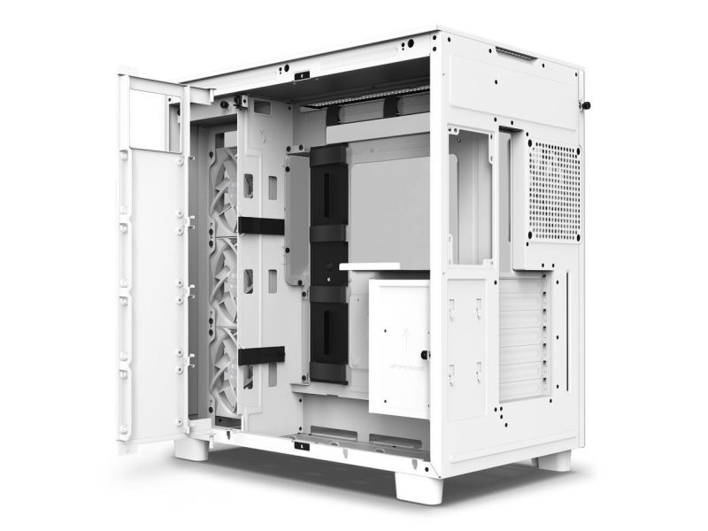 Кутия NZXT H9 Flow Matte White - Image 12