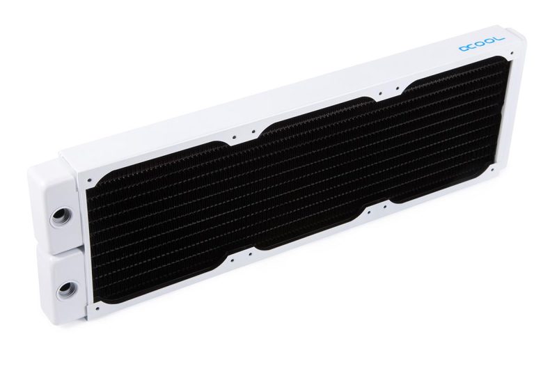 Радиатор Alphacool NexXxoS ST30 Full Copper 360mm Radiator V.2, White Special Edition - Image 4