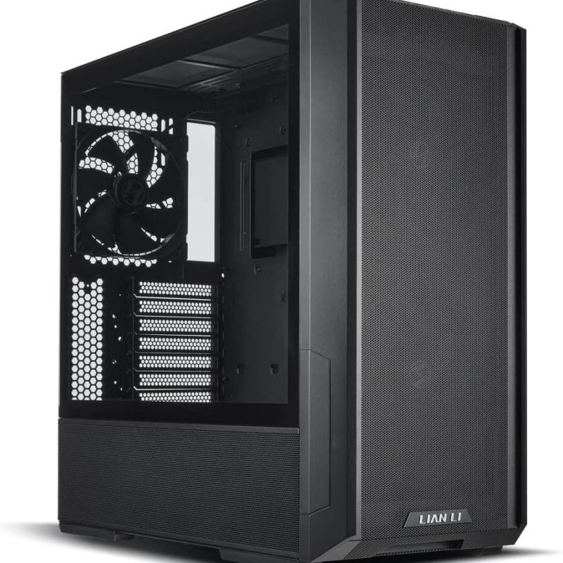 Кутия Lian-Li LANCOOL 216 Mid-Tower, Tempered Glass, Черна