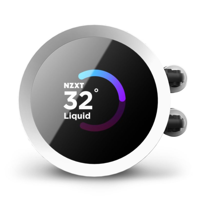 Охладител за процесор NZXT Kraken 360 RGB White, LCD Display - Image 13