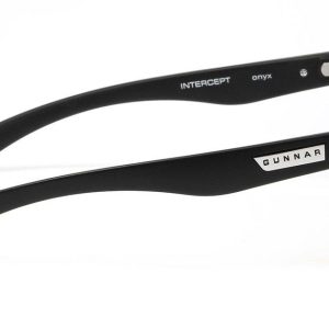 Компютърни очила GUNNAR INTERCEPT Onyx, Amber Natural, Черен - Image 3