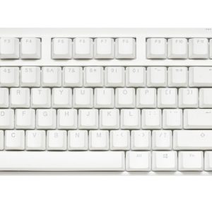 Геймърскa механична клавиатура Ducky One 3 Pure White TKL Hotswap Cherry MX Silver, RGB, PBT Keycaps - Image 2