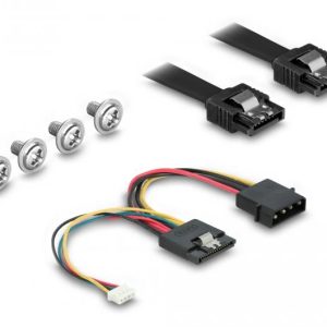 Чекмедже Delock 3.5″, За 1 x 2.5″ SATA HDD / SSD, Черен - Image 4